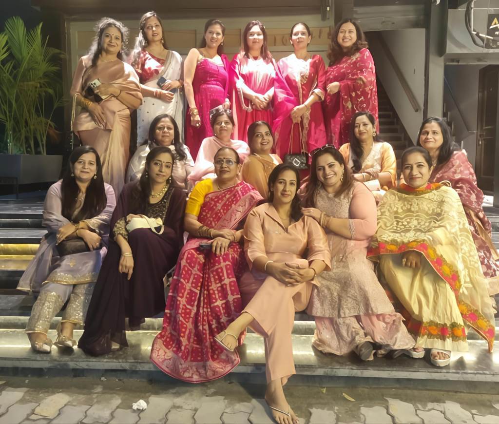भाविप की शाखा प्रमुख ज्योति चौधरी ने जीता करवा क्वीन का खिताब